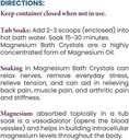Magnesium Bath Crystals