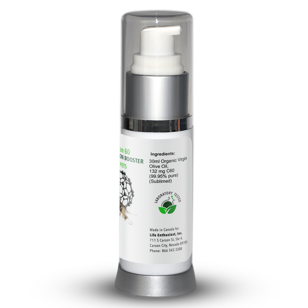 Carbon 60 Rejuvenation Booster for Pets Right Panel