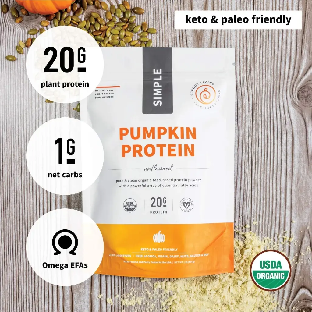 Sprout Living Pumpkin Seed Protein Grams.webp
