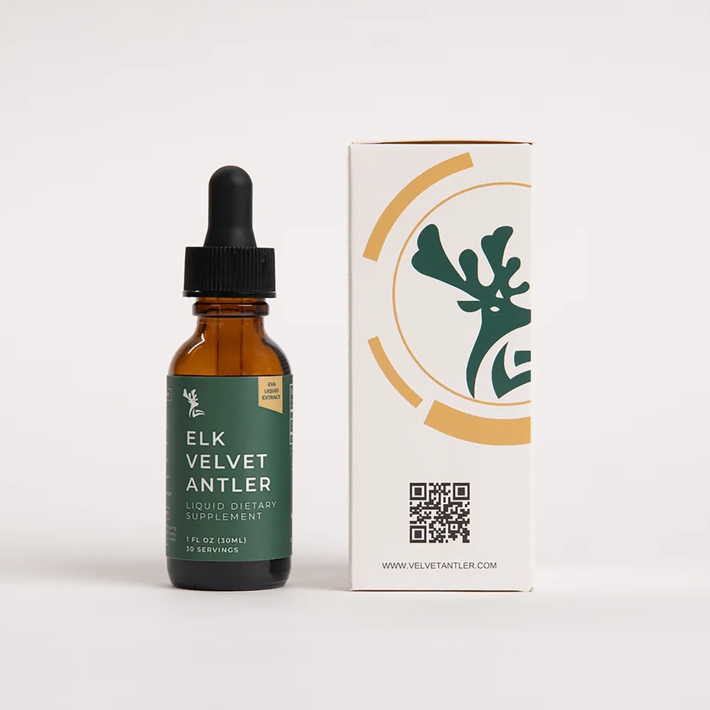 Elk Velvet Antler Liquid Box Front Panel