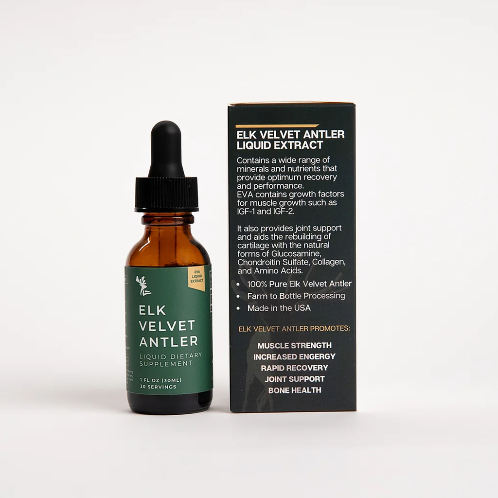 Elk Velvet Antler Liquid Box Left Panel