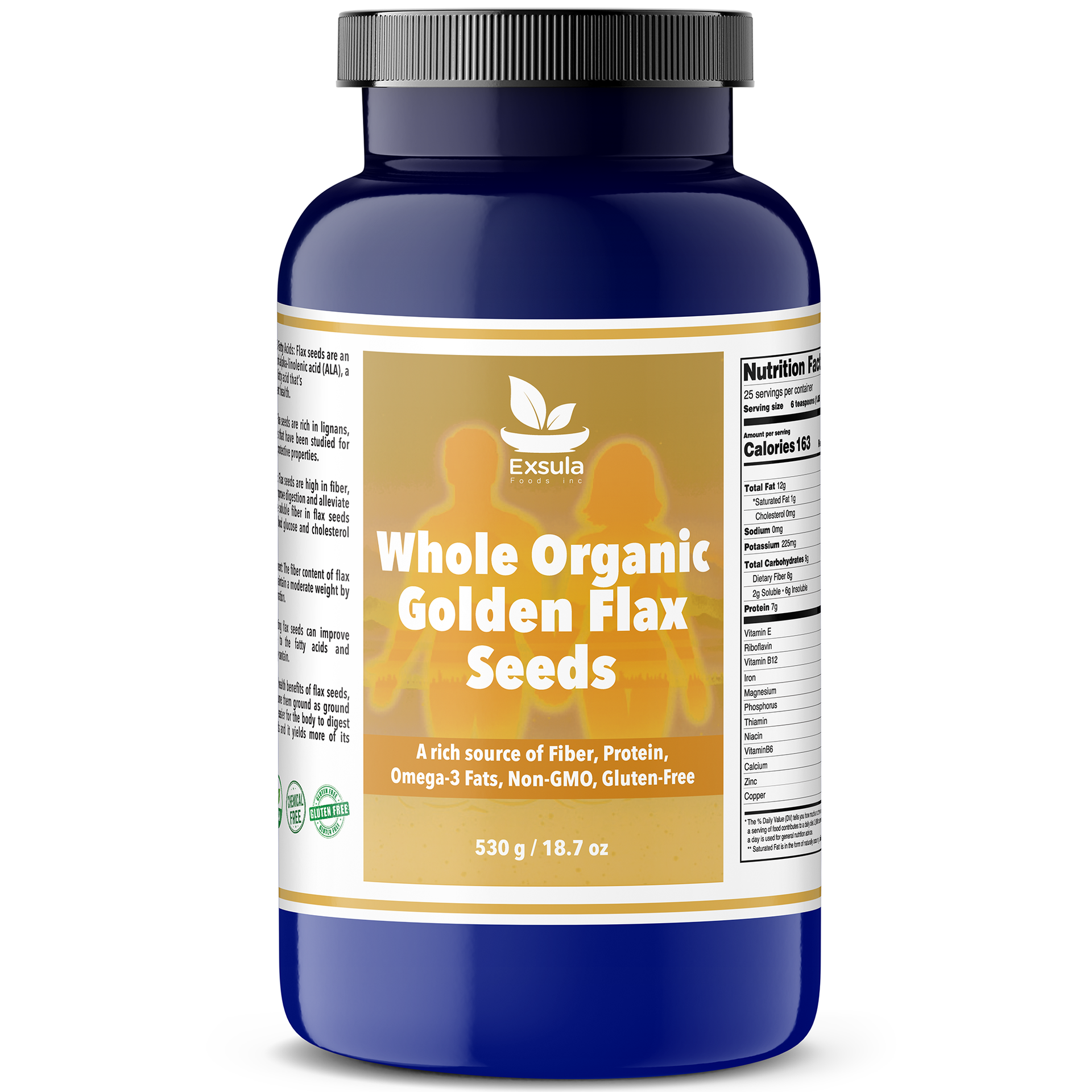 [EX3775] Golden Flax Seeds