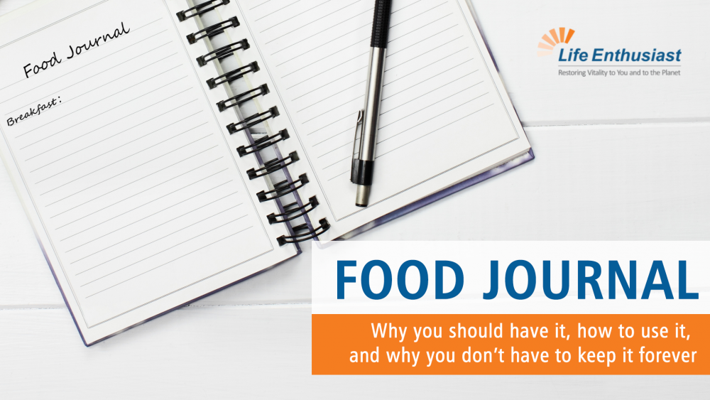 blog, Food Journal, why and how