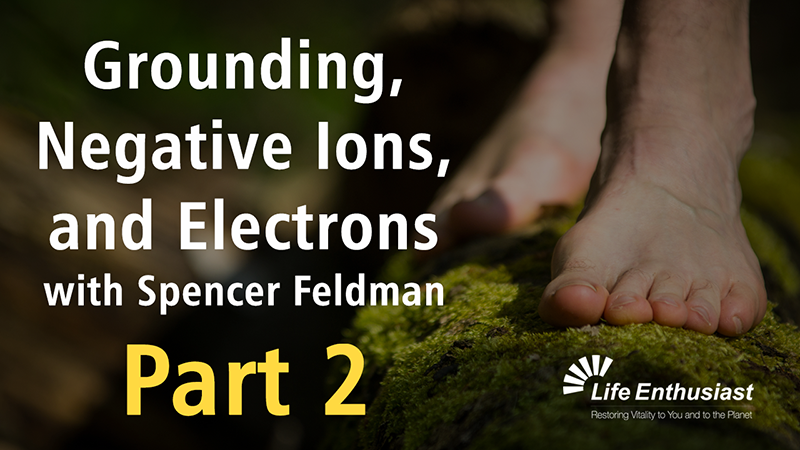 blog, Grounding, Negative Ions and Electrons with Spencer Feldman Part 2
