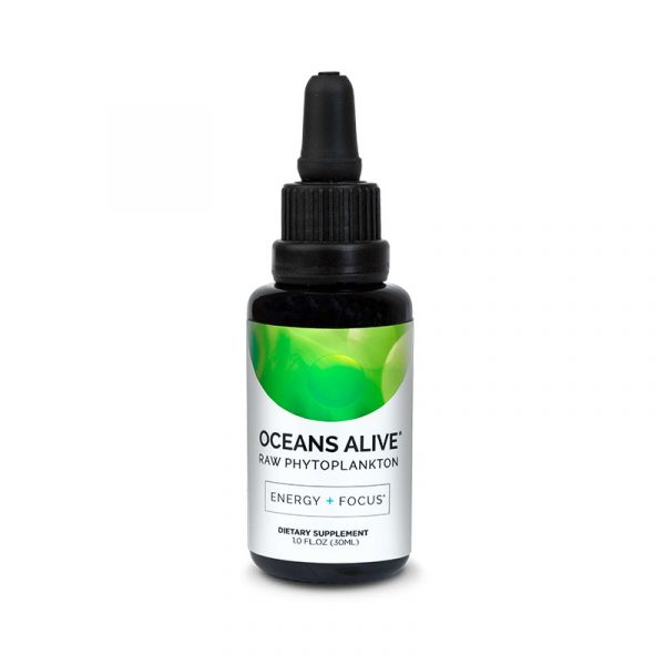 Oceans Alive Liquid Marine Raw Phytoplankton for Energy and Mental Focus
