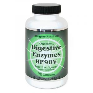 Allegany Nutrition, Digestive Enzymes HP front of bottle