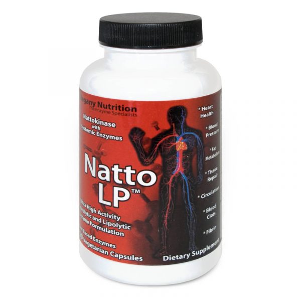 Allegany Nutrition, Natto LP front of bottle
