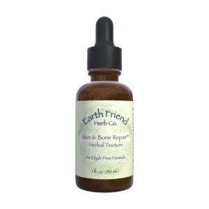Earth Friend Herb Co. Skin and Bone Repair Herbal Tincture 1 fl oz.