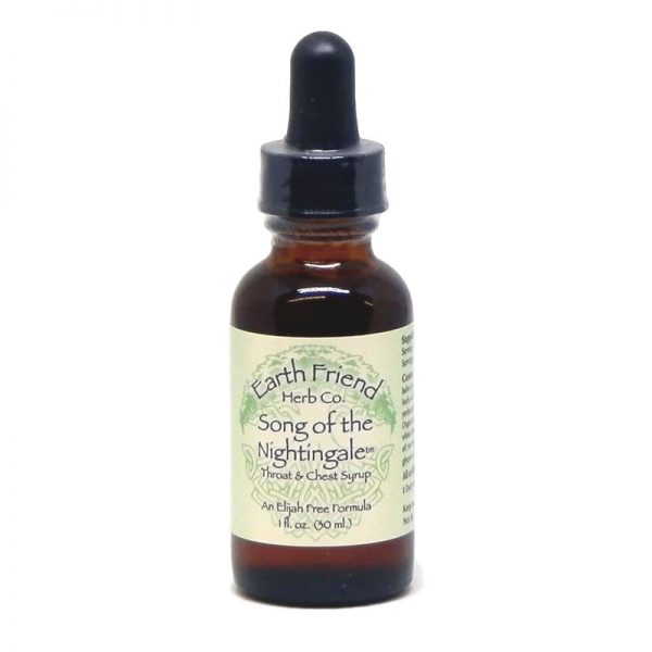 Earth Friend Herb Tincture Song of he Nightingale 1 oz