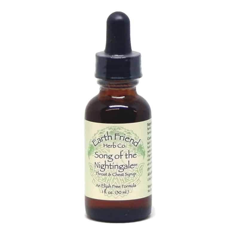 Earth Friend Herb Tincture Song of he Nightingale 1 oz