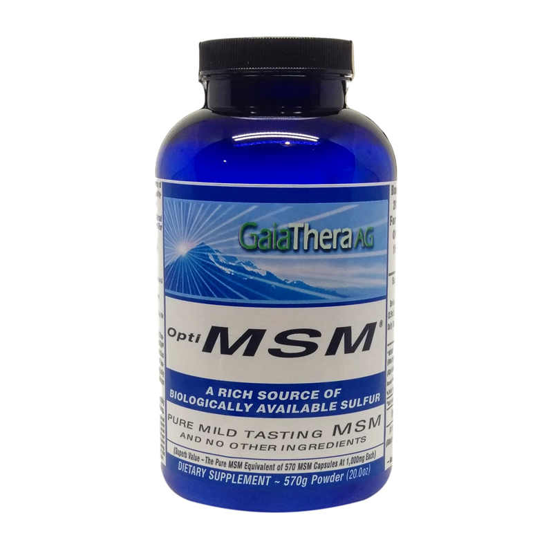 MSM – Bioavailable Sulfur