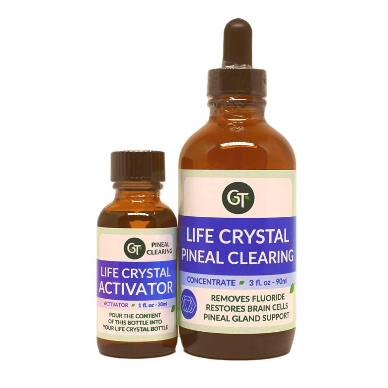 GaiaThera Life Crystal Pineal Clearing and Activator 3 and 1 fl. oz