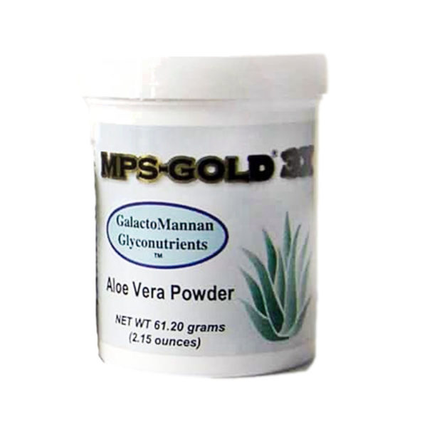 MPS-Gold 3X GalactoMannan Glyconutrients Aloe Vera Powder 2.15 oz