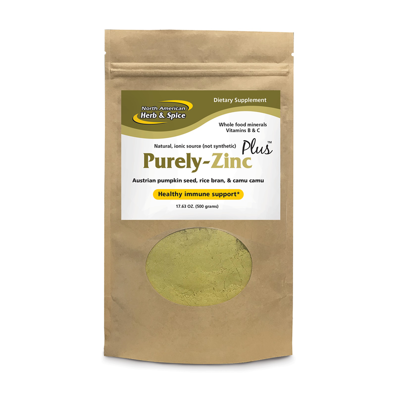 North American Herb & Spice, Purely-Zinc