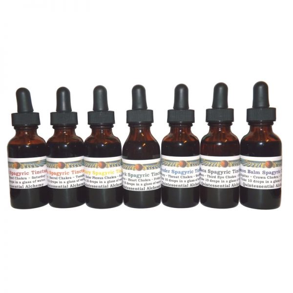 Ormus Oils Seven Basics Spagyric Tincture Set