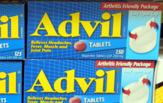 advil retail package