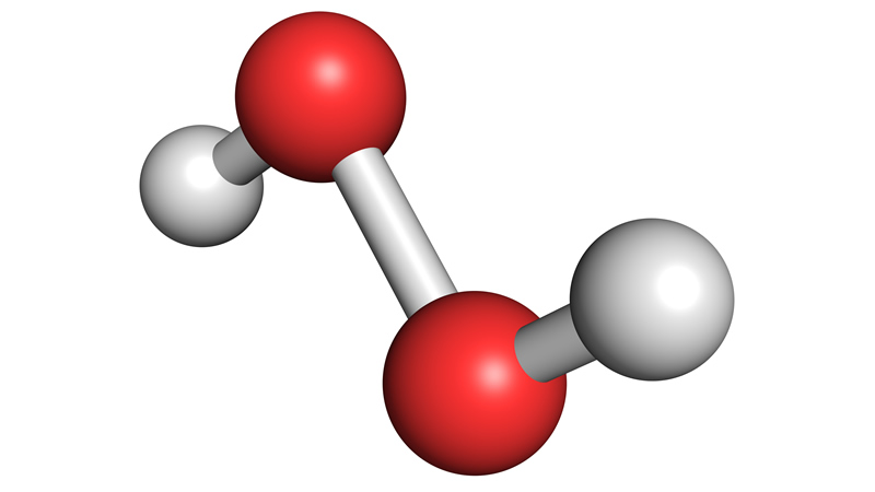 Hydrogen Peroxide Molecule