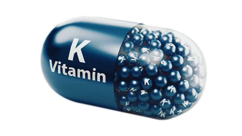 Vitamin K Caps in a Graphic