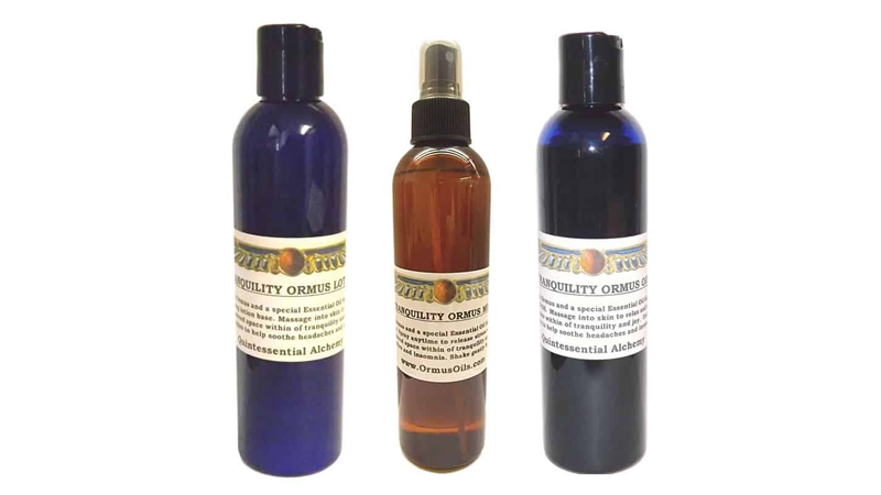 ORMUS Oils, Tranquility ORMUS lotion, mist and oil