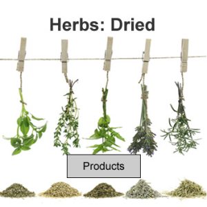 Herbs: Dried